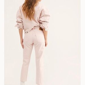 Levi’s wedgie straight high rise jeans